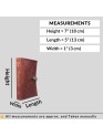 Genuine Leather Bound Journal Angel Embossed Grimoire Diary Spell Book Writing Notebook Brown Book Of Shadow